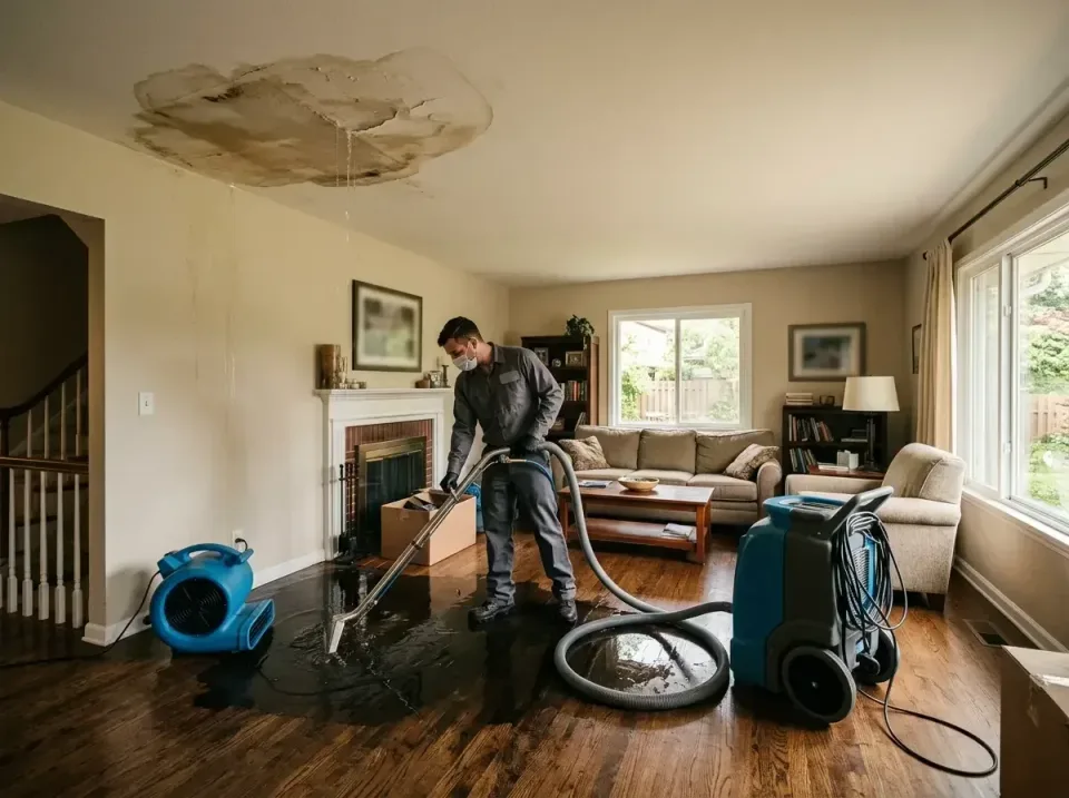 attic-pipe-burst-ceiling-drip-008 — frequently asked questions, Water Damage Restoration & Carpet Care in Newcastle, WY